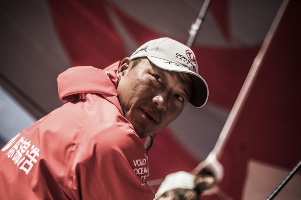 Horace is making a name for himself on the Dongfeng Race Team. Photo: Martin Keruzore/Volvo Ocean Race