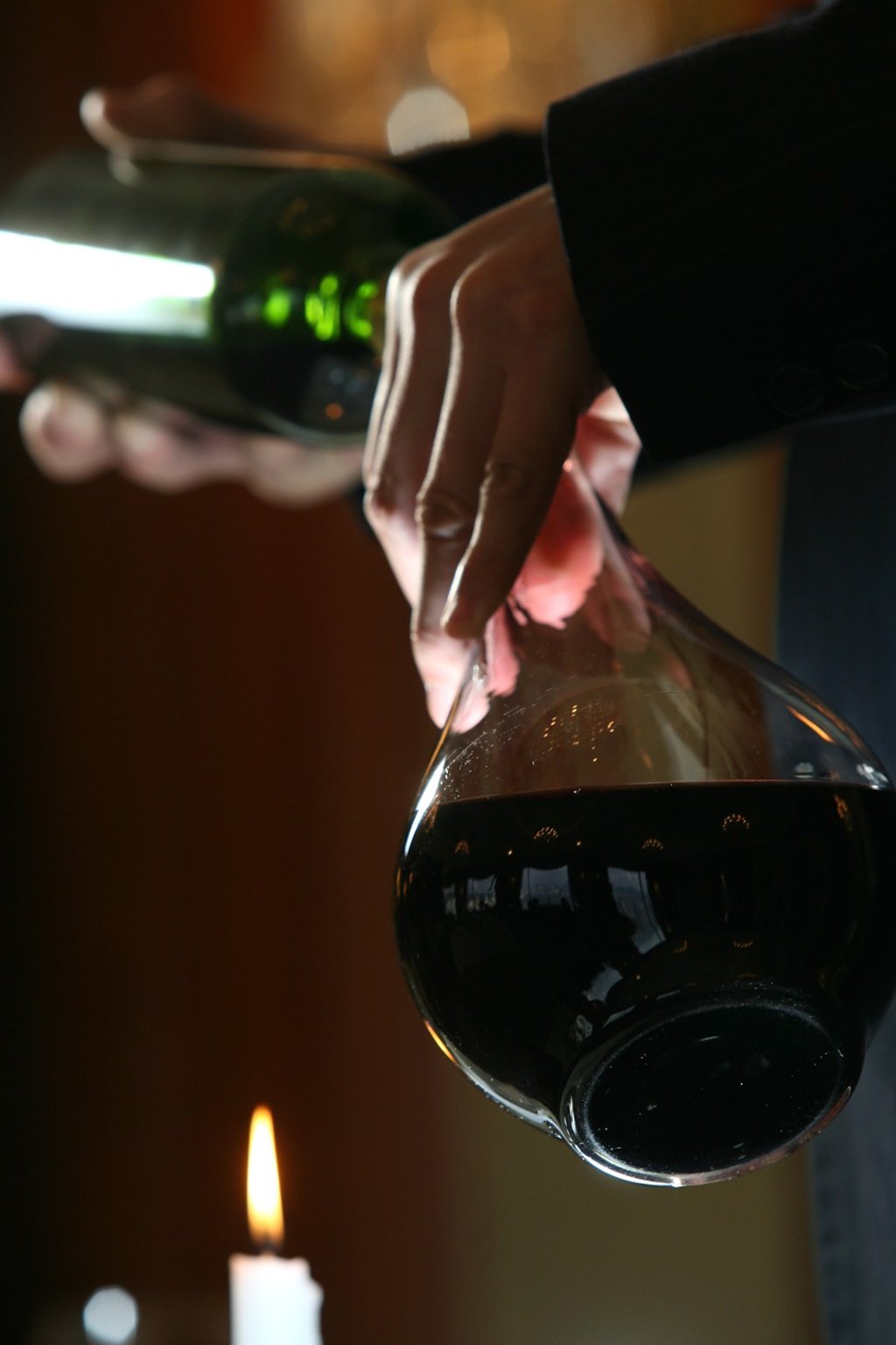 Decanting a wine can bring out the best. Picture: SCMP