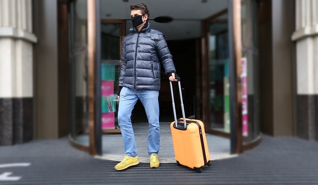 The Giga jacket is a multi-purpose jacket that can be converted into a pillow and a bag.