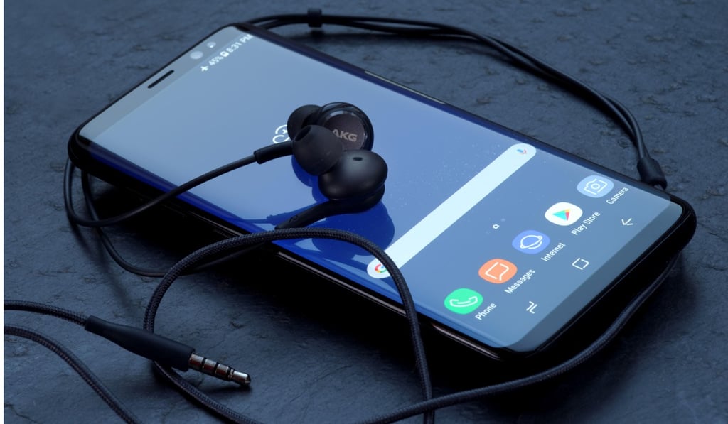 The Samsung Galaxy S8 smartphone. The Korean giant’s tech will feature prominently at the Winter Olympics.