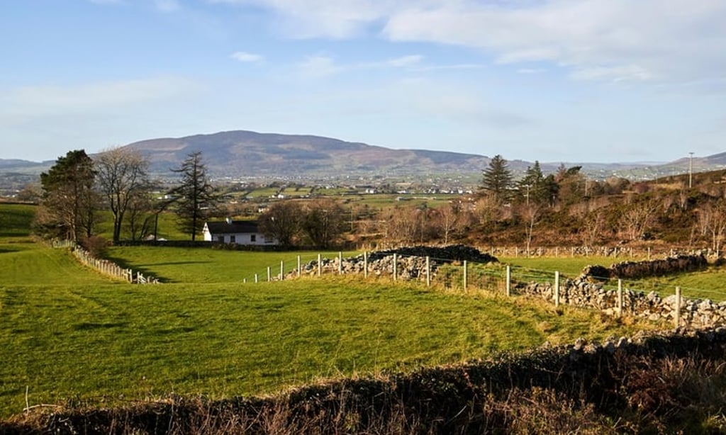 View from Flagstaff Hill, Newry, Northern Ireland. Photo: Alamy View from Flagstaff Hill, Newry, Northern Ireland. Photo: Alamy