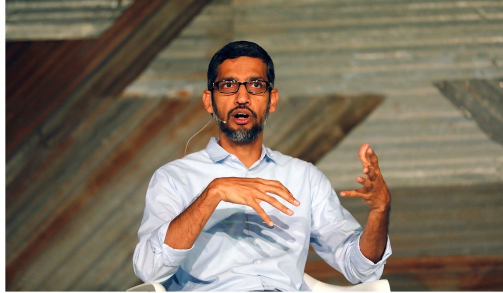 Google's CEO Sundar Pichai. Photo: Reuters