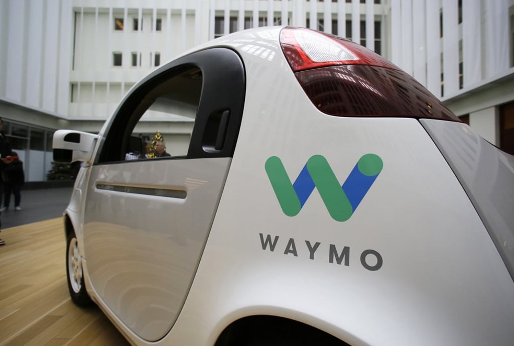 Waymo, Alphabet’s driverless car division, is far ahead of rivals in terms of miles travelled without human intervention. Photo: AP Photo