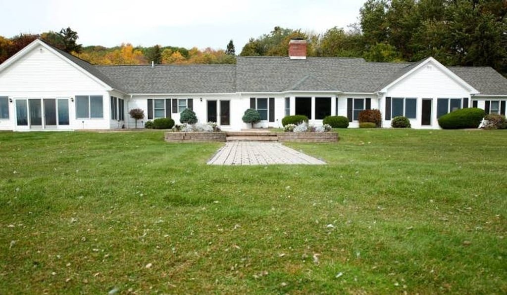 Billionaire Tom Golisano's home on Canandaigua Lake in South Bristol, New York. Photo: AP