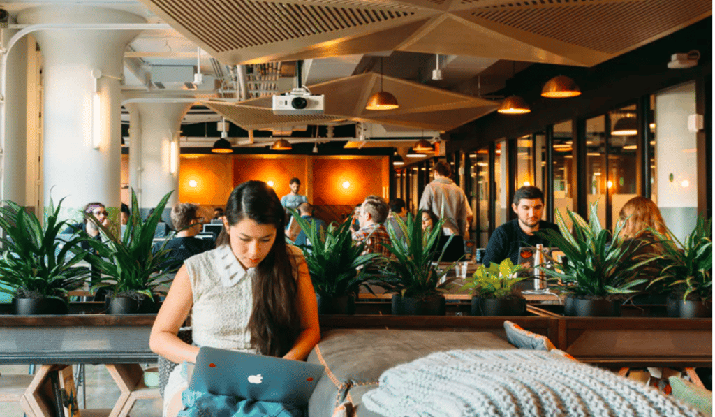 WeWork’s co-working space in Wan Chai. Photo: Handout