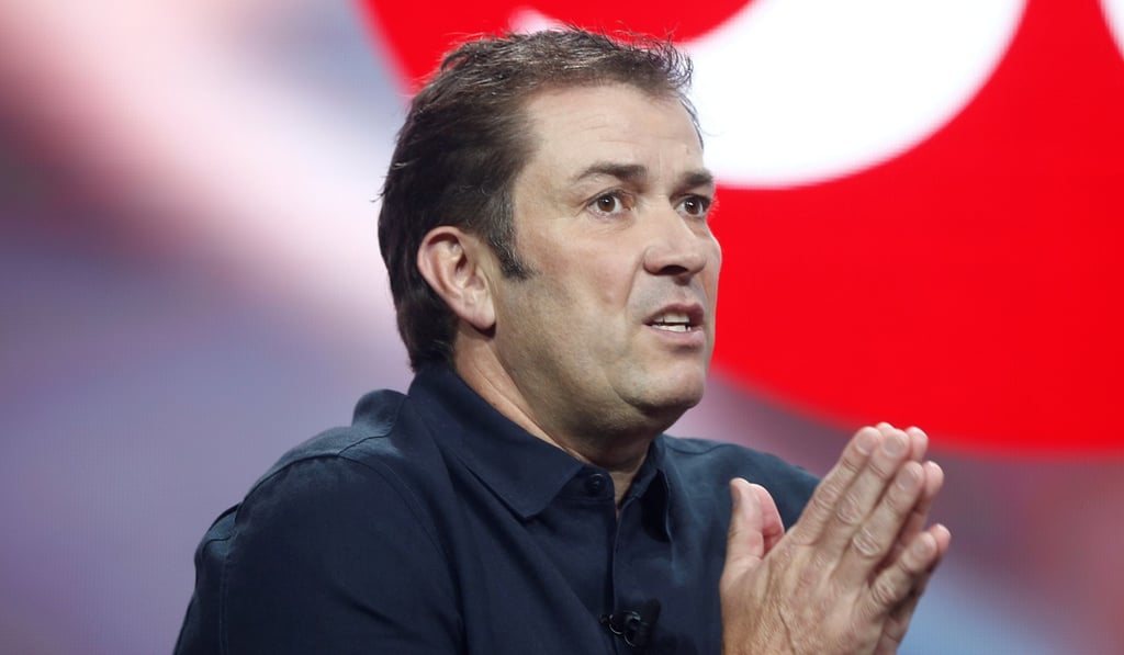 FLaurent Potdevin, the departing CEO of Lululemon Athletica. Photo: Reuters