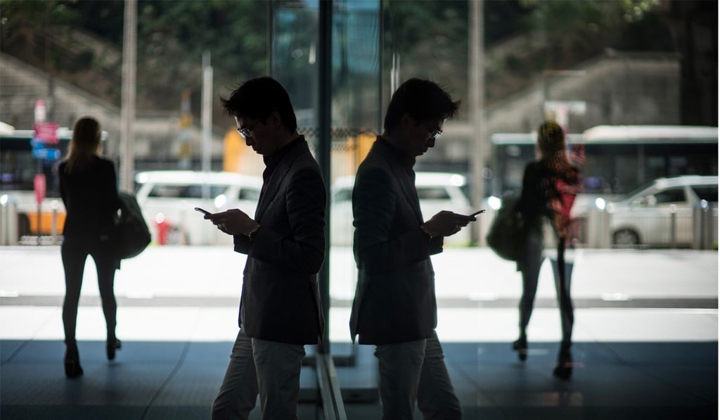 Hong Kong has one of the world’s highest mobile phone penetration rates. Photo: Bloomberg