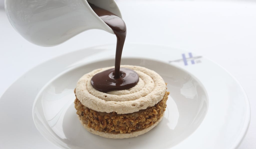 Dessert of Mr Rech from Rech by Alain Ducasse. Photo: Dickson Lee