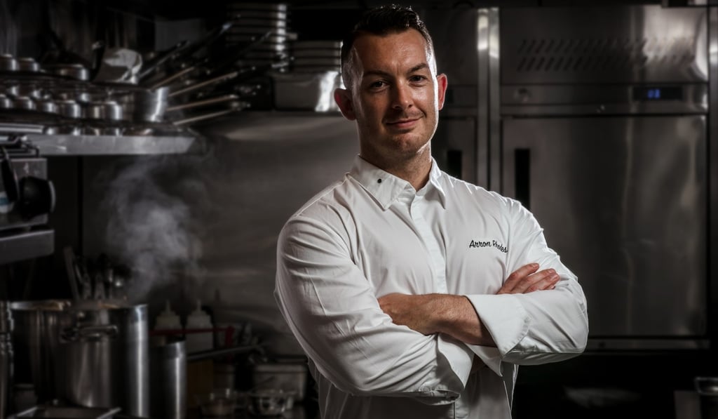 Arron Rhodes, head chef at Gough's on Gough