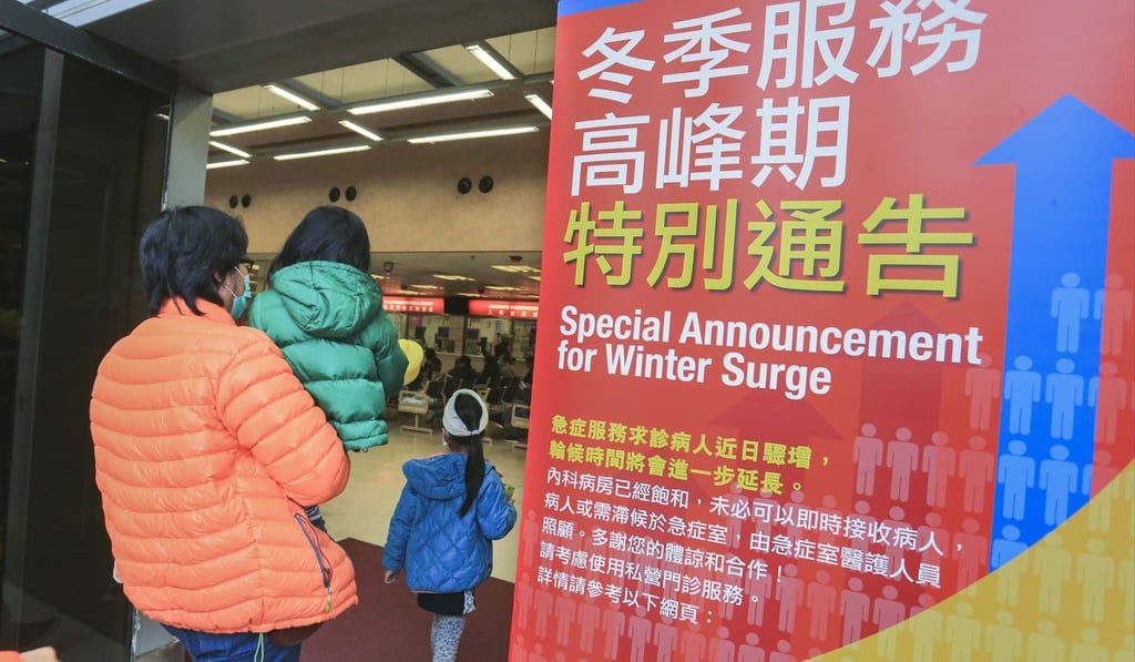 Hospitals in the city have been packed to the brim this flu season. Photo: Dickson Lee