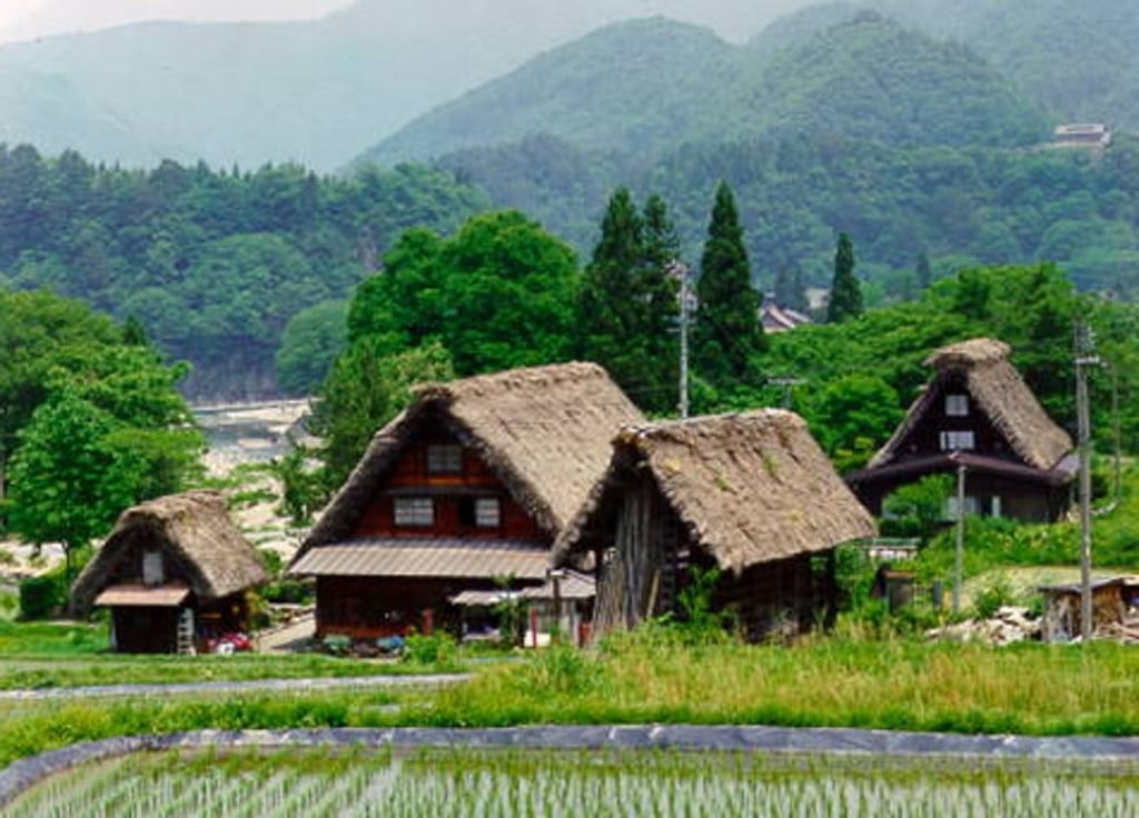 Historic villages of Shirakawa-go and Gokayama. Historic villages of Shirakawa-go and Gokayama.