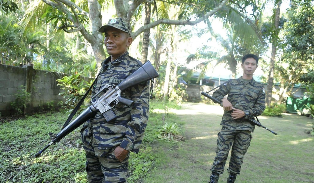 File photo of Moro Islamic Liberation Front (MILF) rebels in their camp in Maguindanao. Photo: Reuters