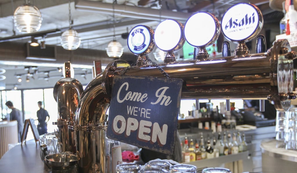 The Bar is in the Dockyard food court at the Kerry Hotel. Photo: Roy Issa