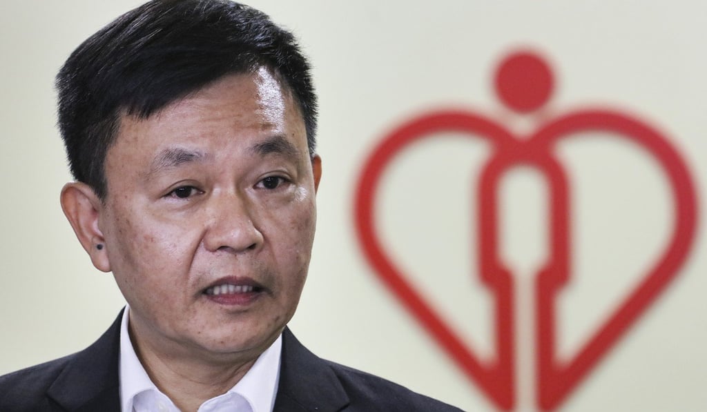 Chief of the Hospital Authority, Leung Pak-yin, announced a raft of measures to help hospitals cope. Photo: Felix Wong