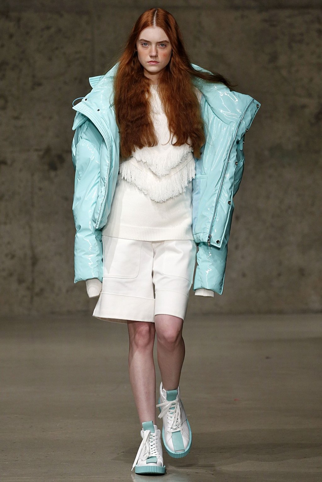 A look from Chen Peng at New York Fashion Week. A look from Chen Peng at New York Fashion Week.