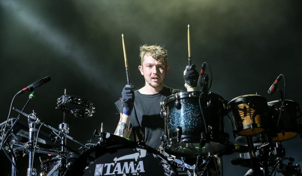 Alt-J is an English indie rock band alt-J are also in the line-up. Pictured is drummer Thom Green. Photo: Alamy