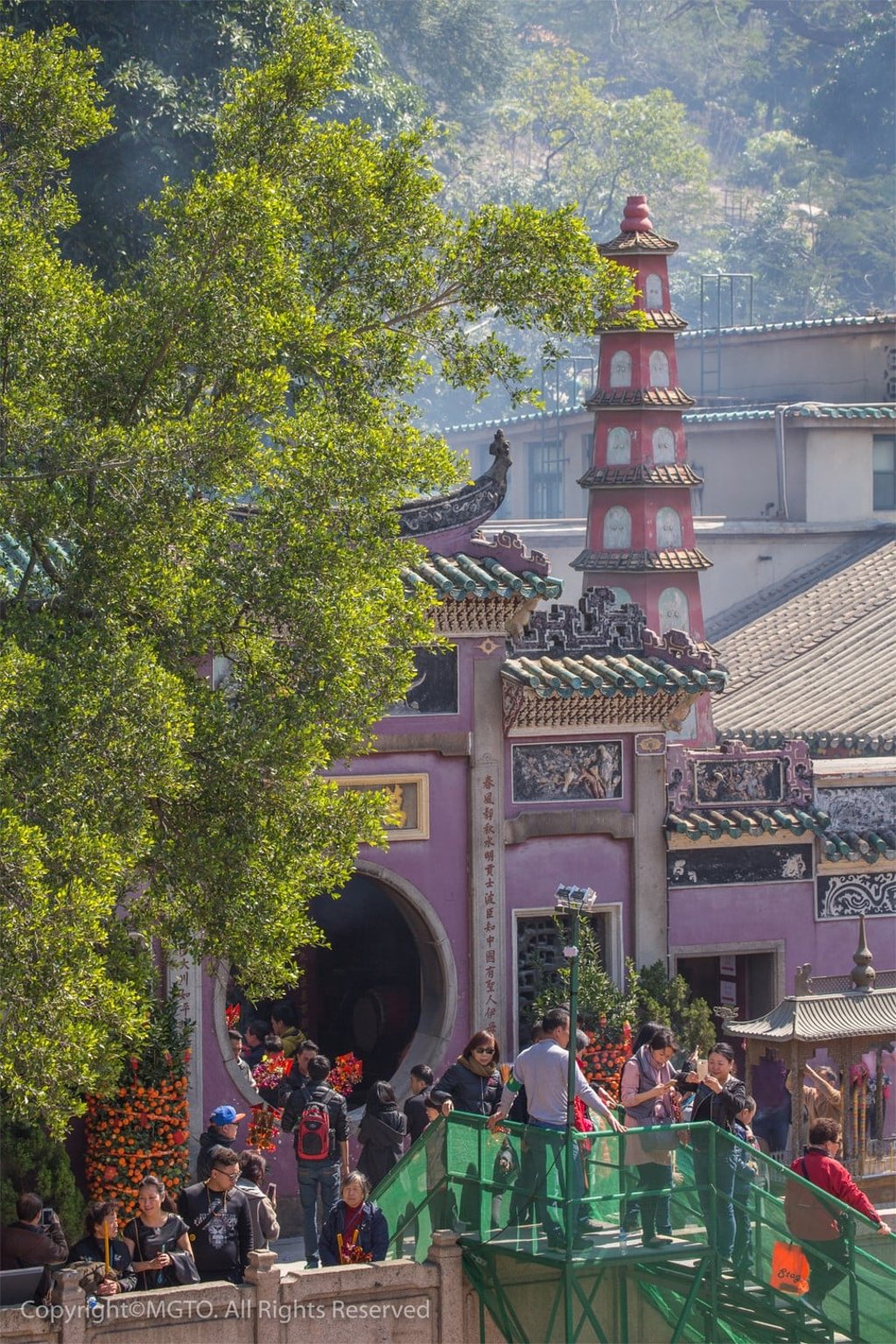 A-Ma Temple in Macau is dedicated to the Chinese Sea Goddess Mazu. Photo: Macao Government Tourism Office