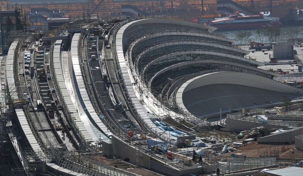 The West Kowloon terminus is due to begin train services later this year. Photo: Nora Tam