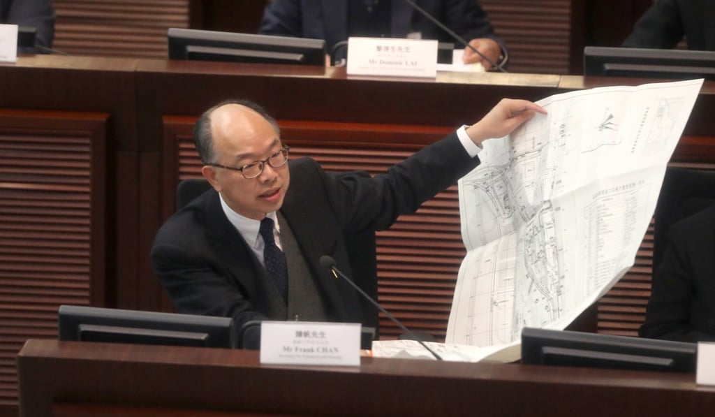 Secretary for Transport and Housing Frank Chan Fan. Photo: Winson Wong