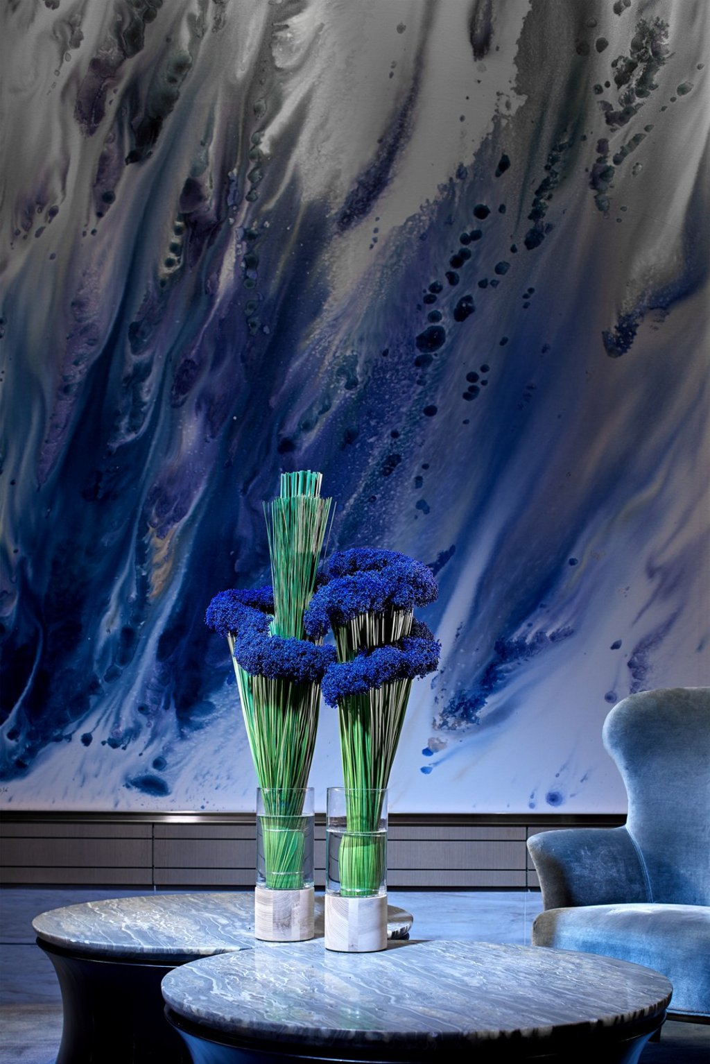 Floral artist Gary Kwok creates versatile bouquets that can stand alone or be combined into larger arrangements