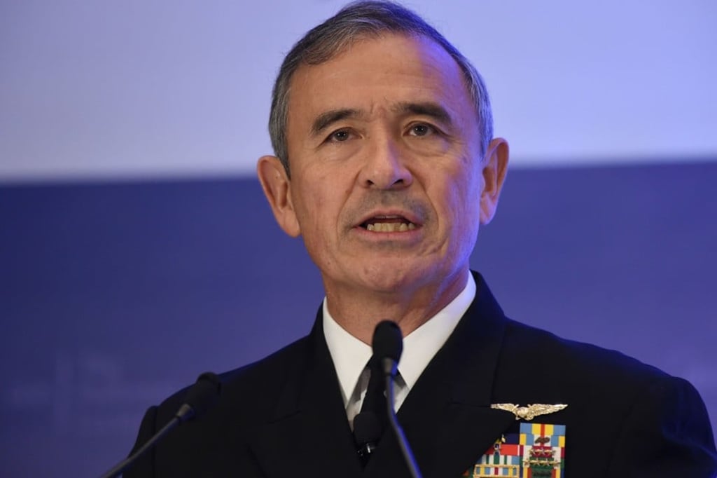 Admiral Harry Harris said China is attempting to assert de facto sovereignty over disputed maritime features by militarising its man-made bases. Photo: AFP