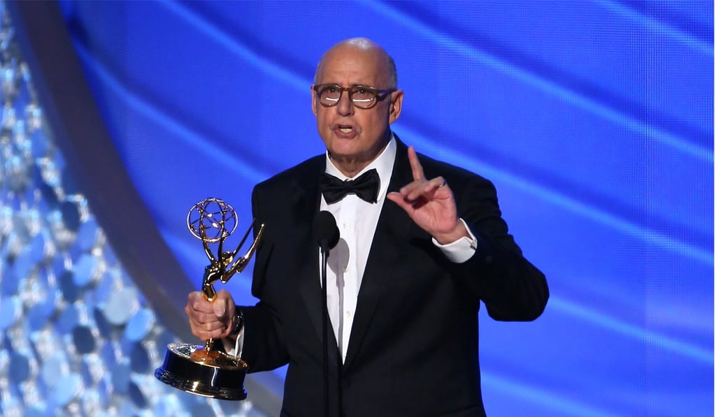 Jeffrey Tambor accepted the award for Outstanding Lead Actor In A Comedy Series for ‘Transparent’ at the 68th Prime time Emmy Awards on September 18, 2016. Photo: Reuters
