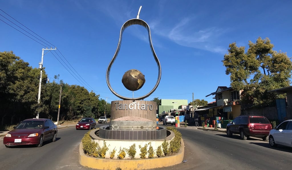 Visitors to the town of Tancitaro, Mexico are greeted with a sculpture of a giant avocado, which is the areas biggest source of wealth. Photo: TNS