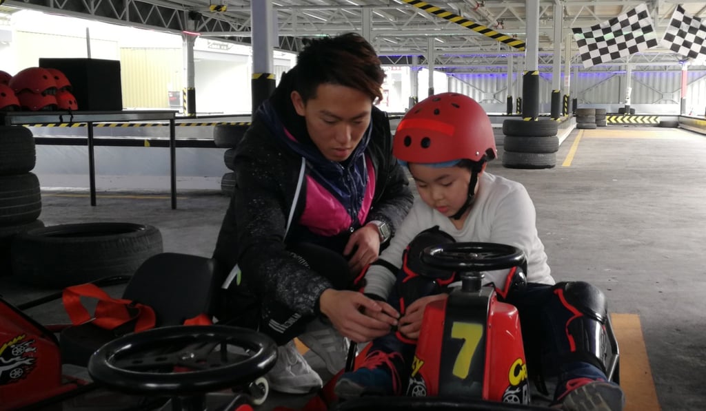 So Fu-kit had the track all to himself. Photo: Su Xinqi