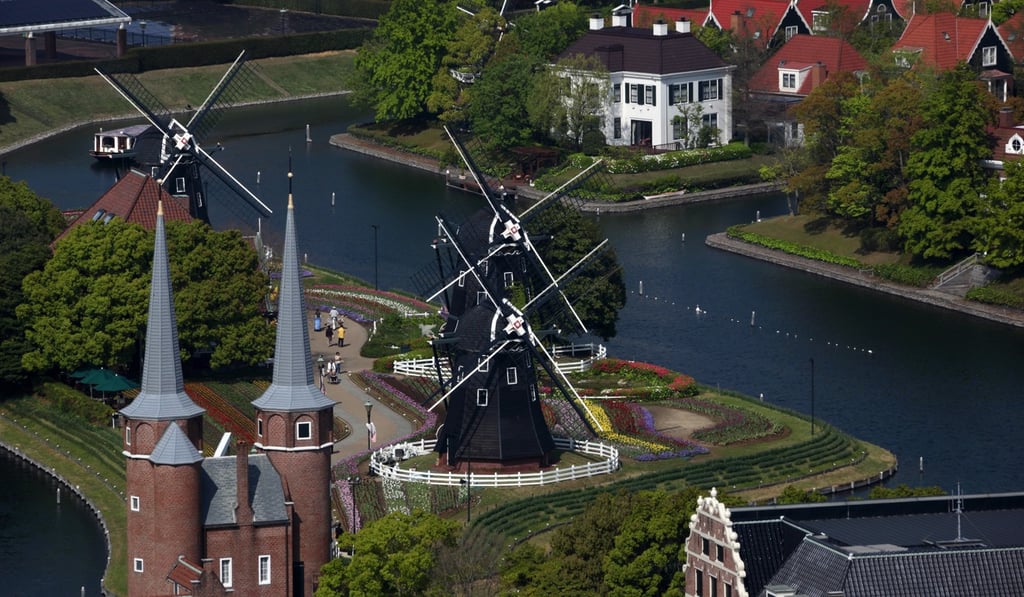 A Dutch-themed amusement park in Sasebo, Nagasaki prefecture, operated by Huis Ten Bosch, which has been planning an offshore casino resort. Photo: Bloomberg