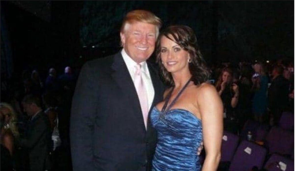 Karen McDougal with Donald Trump in a photo she posted in September 2015 on Twitter, a post now deleted. Photo: Karen McDougal/Twitter Karen McDougal with Donald Trump in a photo she posted in September 2015 on Twitter, a post now deleted. Photo: Karen McDougal/Twitter