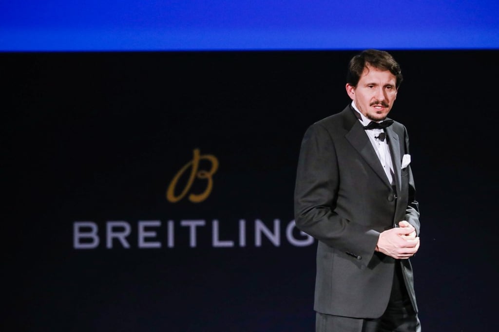 Breitling’s creative director Guy Bove