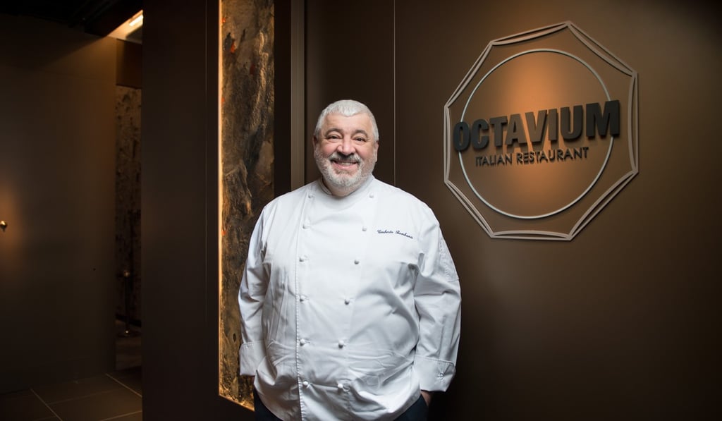 Chef Umberto Bombana.