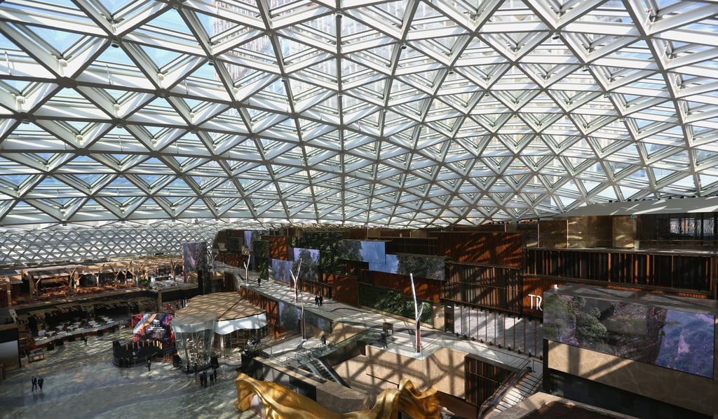 The interior of the MGM Cotai resort and casino in Macau. Photo: Xiaomei Chen