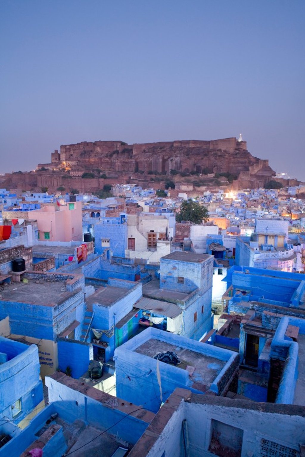 Rooftops in the Blue City of Jodhpur. Picture: Alamy
