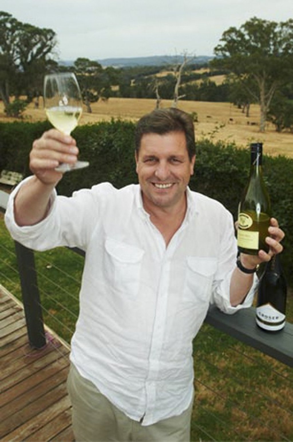 Andrew Hardy, senior winemaker at Petaluma Winery.