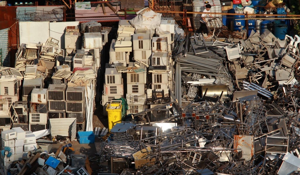 From August, sellers of old appliances in the scheme must display recycling labels on the items. Photo: Felix Wong