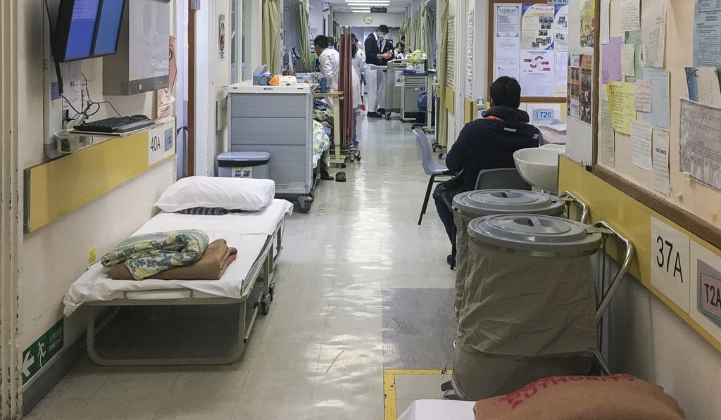 Public hospitals have been stretched to breaking point this winter as a surge in flu outbreaks rages through the city. Photo: David Wong