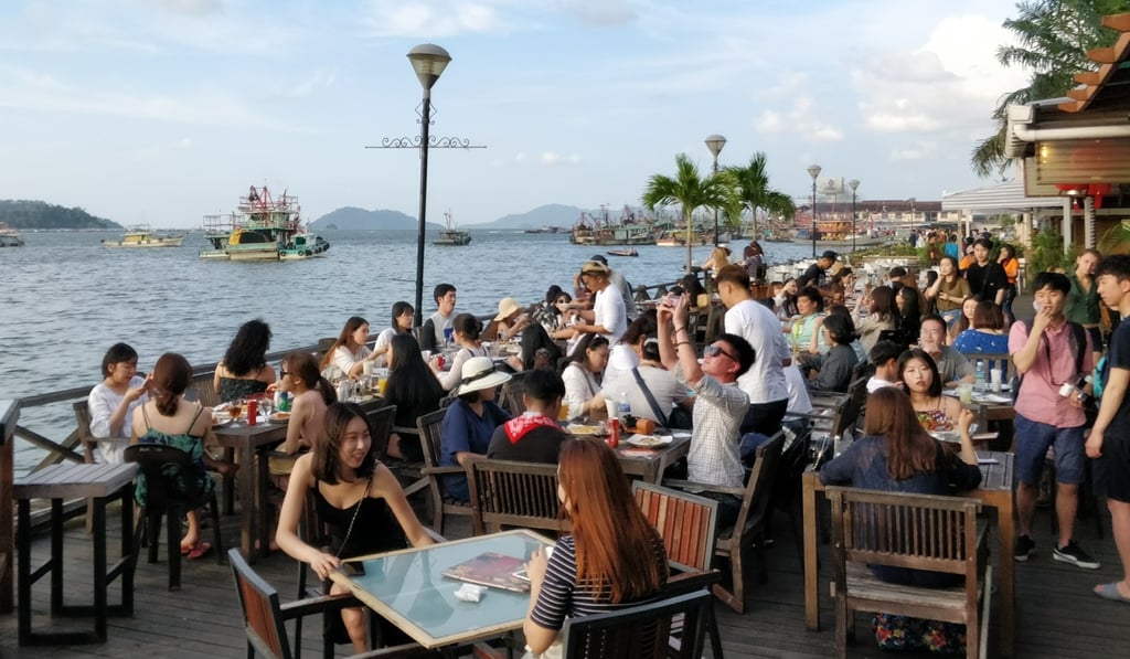 Kota Kinabalu is now the epicentre of Sabah’s relentless tide of Chinese tourists. Photo: Bhavan Jaipragas Kota Kinabalu is now the epicentre of Sabah’s relentless tide of Chinese tourists. Photo: Bhavan Jaipragas
