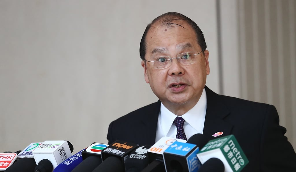 Chief Secretary Matthew Cheung urged the public to be objective in their views on the KMB row. Photo: Nora Tam