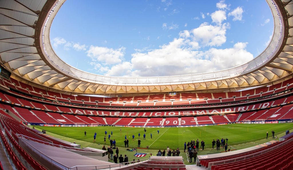 Atletico Madrid moved into the Wanda Metropolitano stadium at the beginning of this season. Photo: EPA