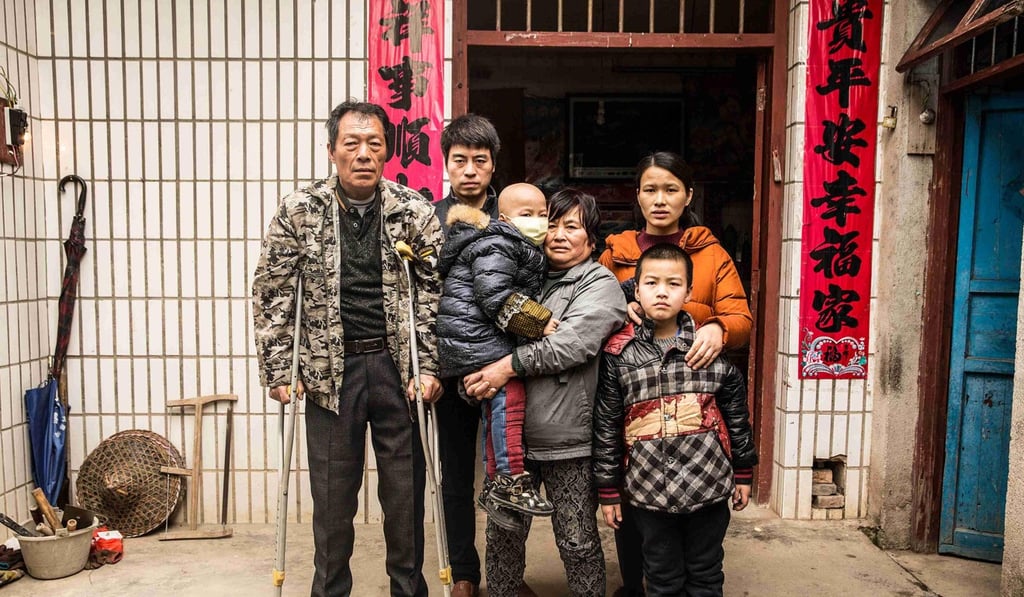 Li pictured with his family. Photo: Qq.com