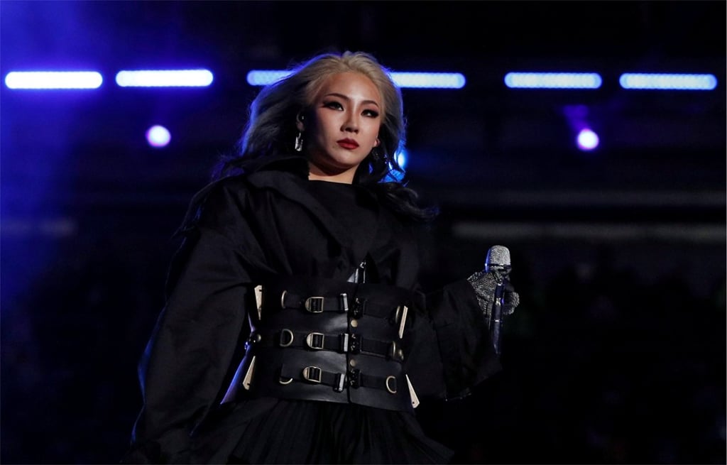 Singer CL performs at the closing ceremony of the PyeongChang Olympics. Photo: Reuters