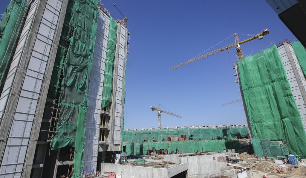 An external view of Sun Hung Kai Properties’ St Barths, on 9 Yiu Sha Road in Ma On Shan, which launched on Saturday January 13, 2018. Photo: Edward Wong