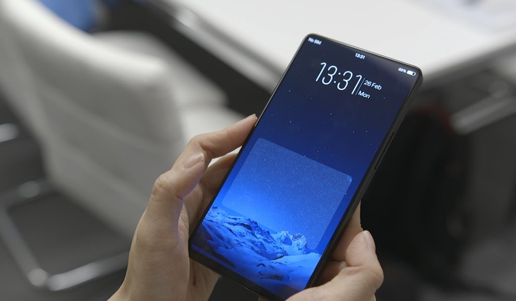 Vivo has developed a concept phone featuring a pop-up selfie camera for a better display experience. Photo: Handout