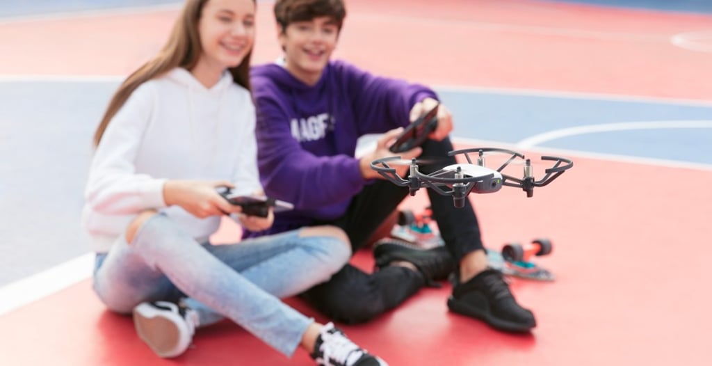 The easy-to-fly Tello drone