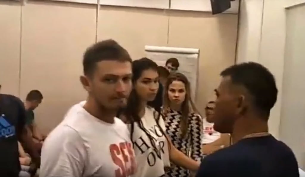 Russians arrested for running 'sex classes' in Pattaya, Thailand. Photo: YouTube/ViralPress Russians arrested for running 'sex classes' in Pattaya, Thailand. Photo: YouTube/ViralPress