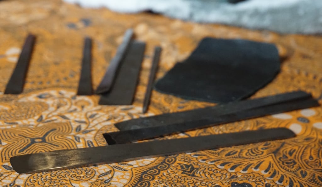 Pedicurist Master Zhang’s tools of choice. Photo: Olivia Chan