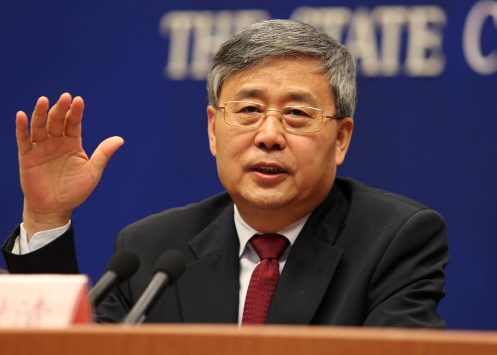 Guo Shuqing is the head of the China Banking Regulatory Commission, which might soon be merged with the insurance watchdog. Photo: Reuters Guo Shuqing is the head of the China Banking Regulatory Commission, which might soon be merged with the insurance watchdog. Photo: Reuters