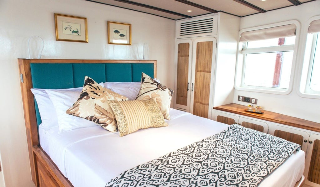 All of the double cabins offer incredible ocean vistas.