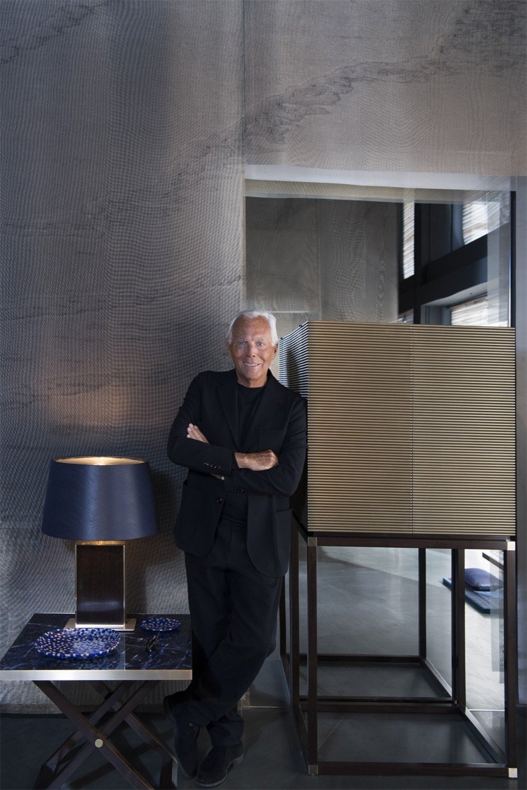 Giorgio Armani’s Armani Casa is known for its sleek furniture designs.